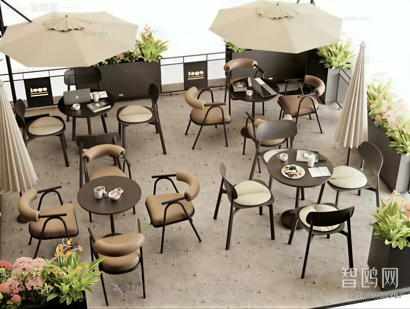 Modern Leisure Table And Chair