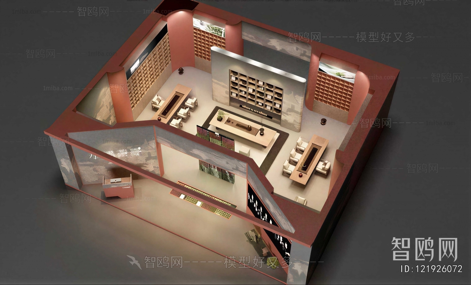 New Chinese Style Exhibition Hall