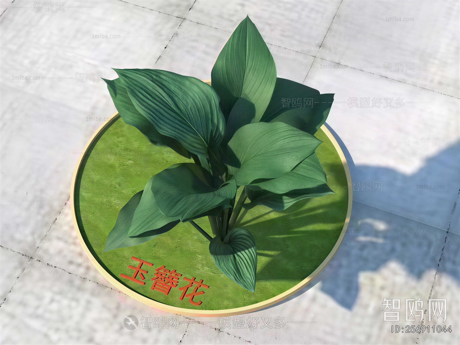 Modern Flowers And Grass