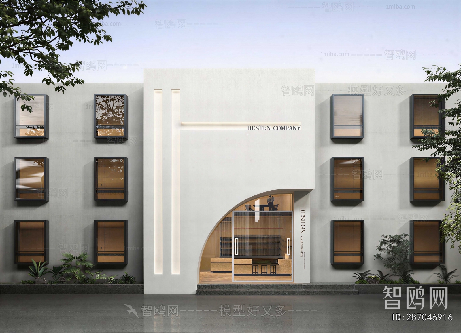 Modern Facade Element