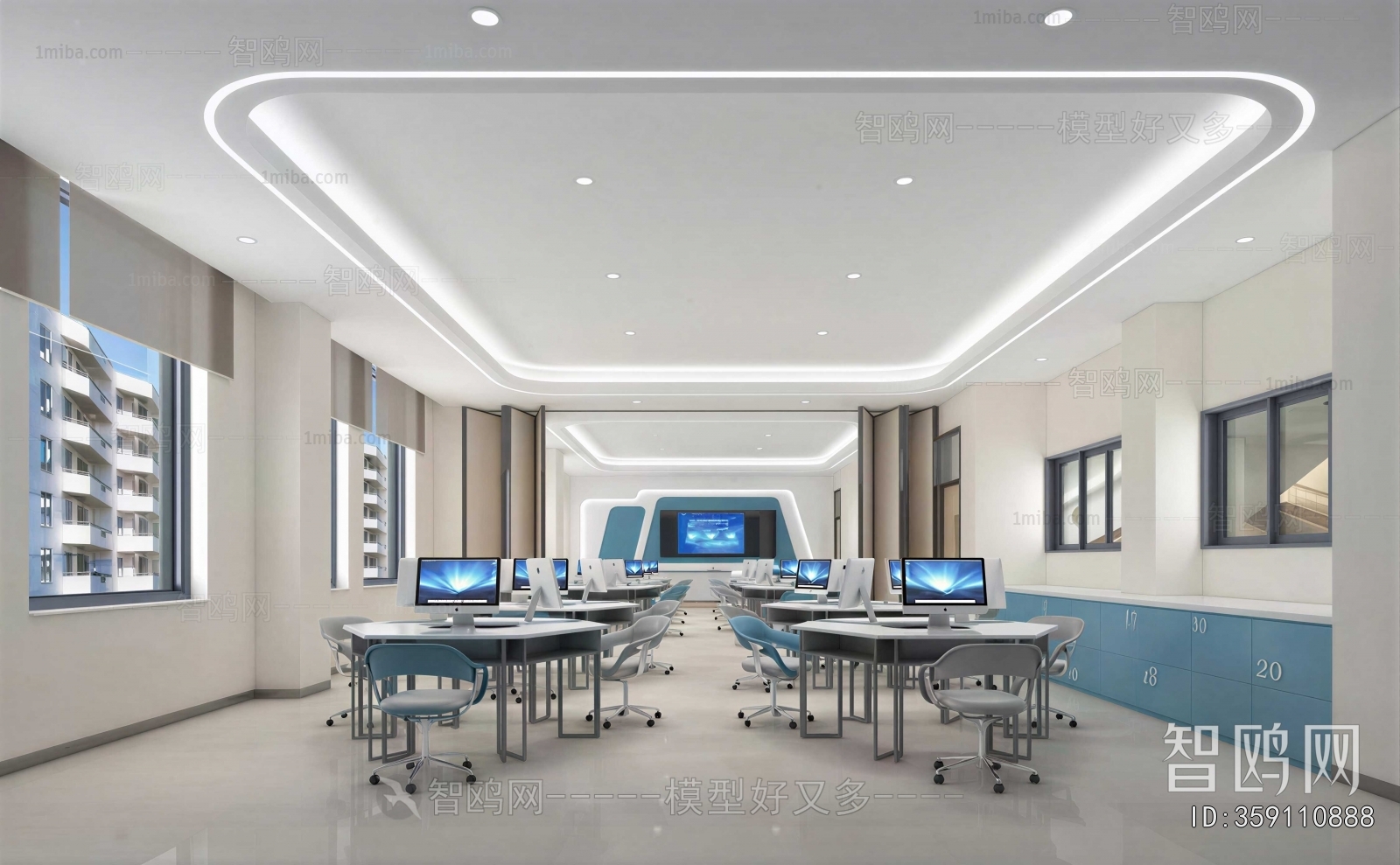 Modern School Classrooms