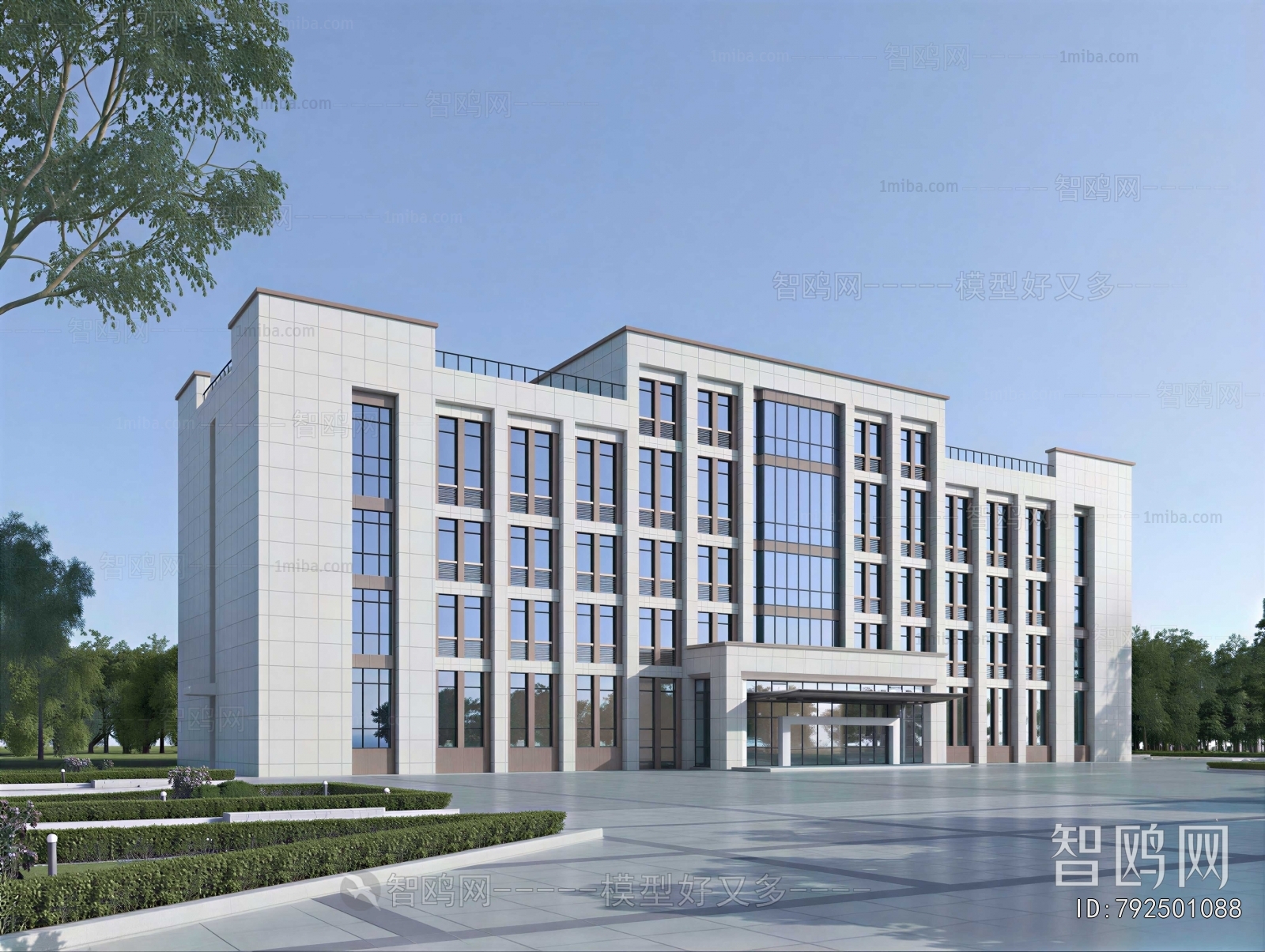 Modern Appearance Of Commercial Building