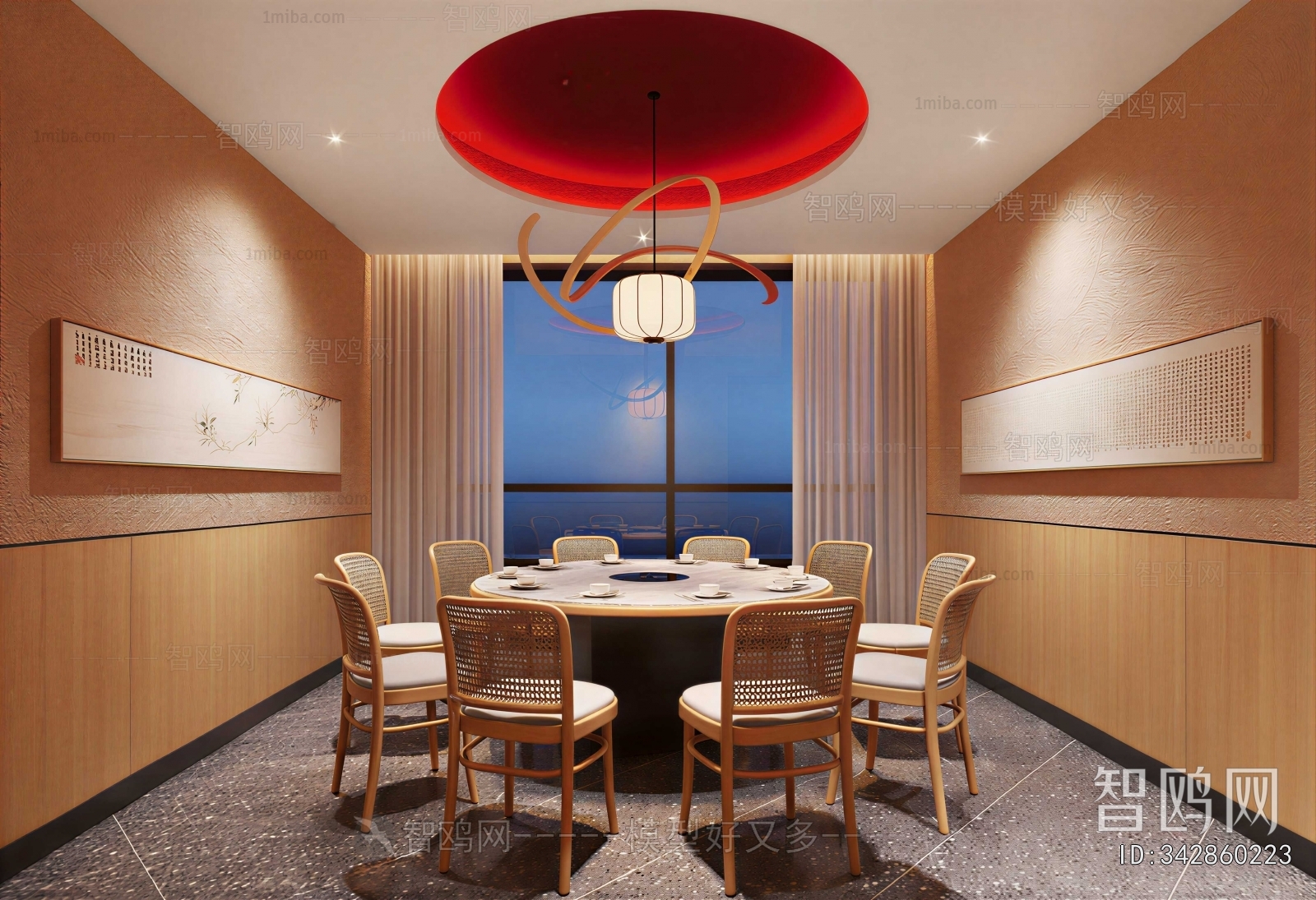 New Chinese Style Restaurant Box
