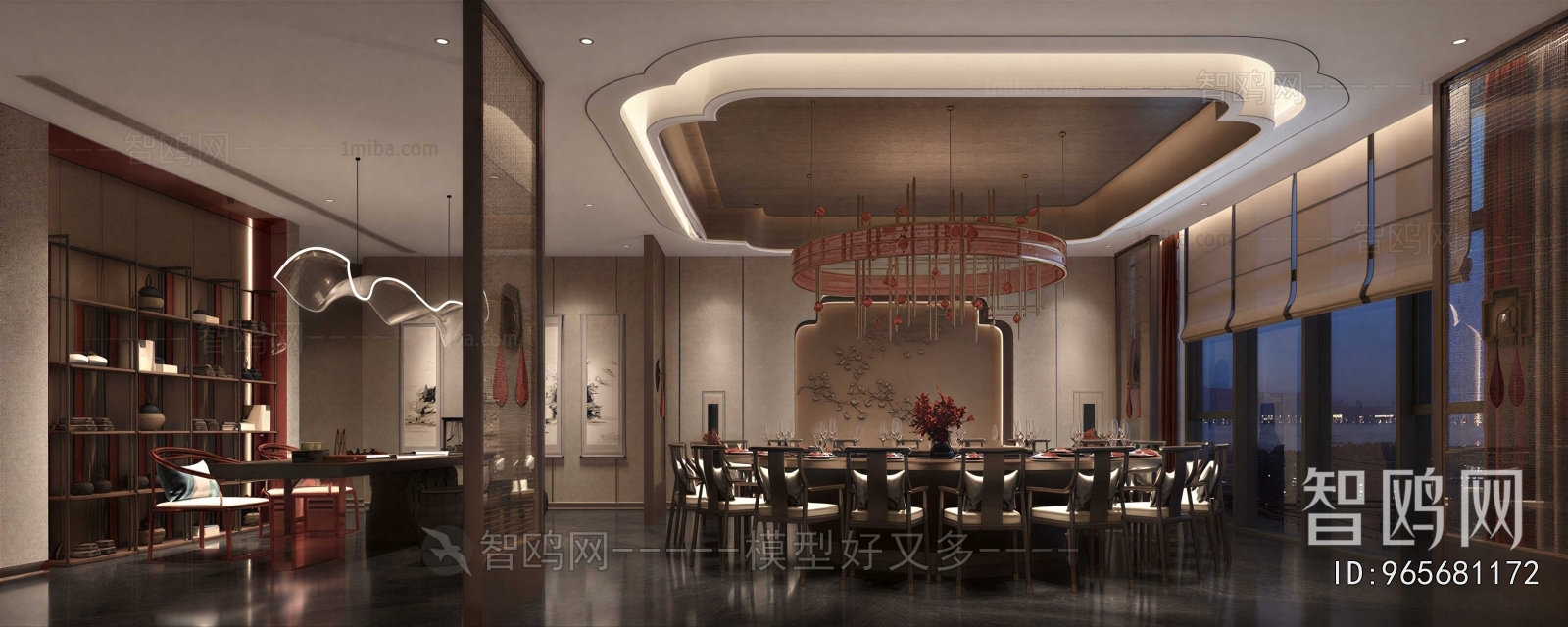 New Chinese Style Restaurant Box