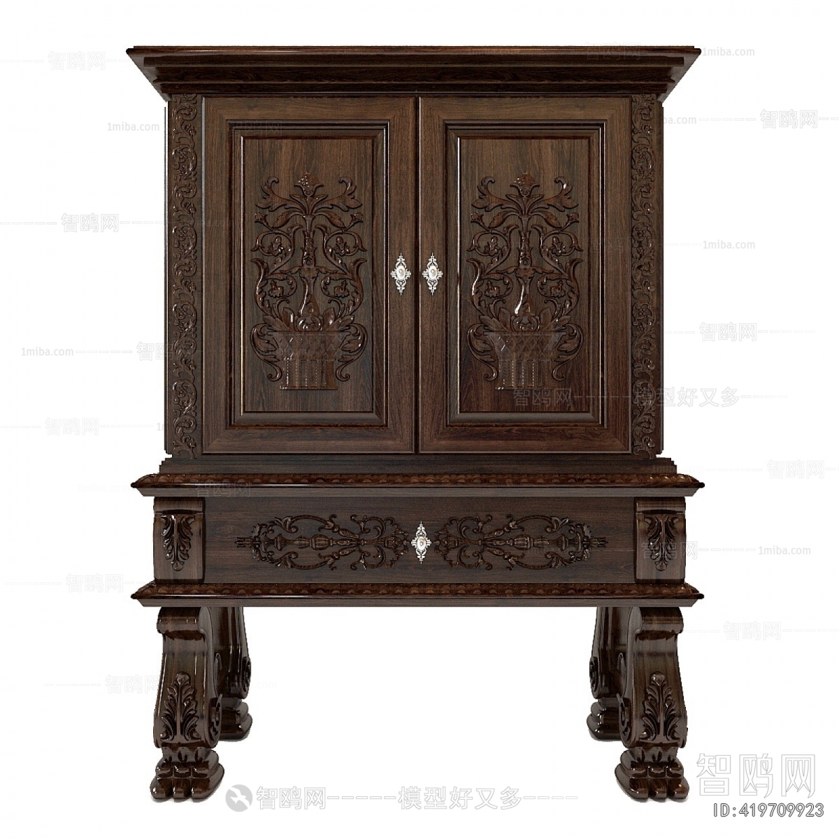 European Style Side Cabinet