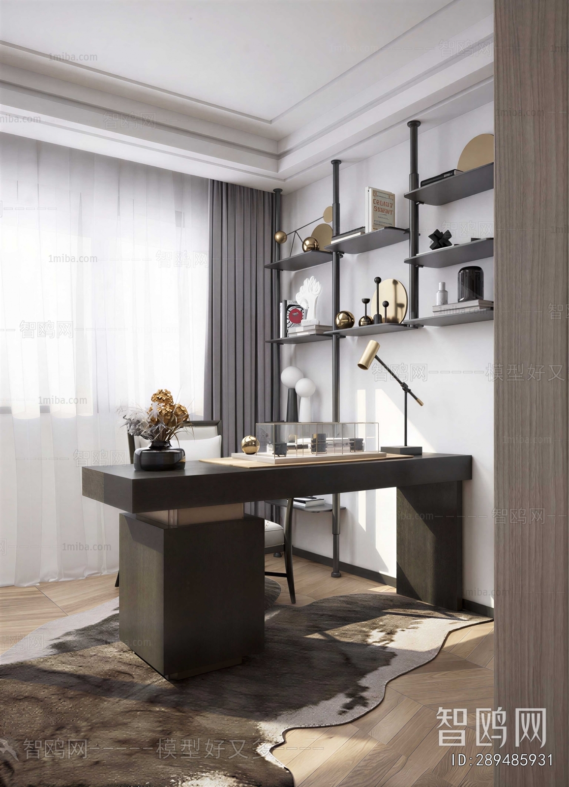 Modern Computer Desk And Chair