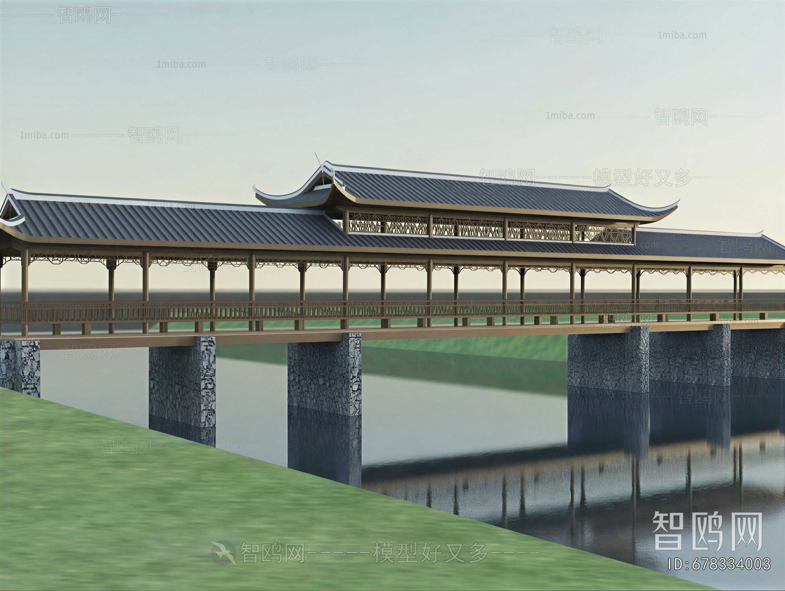 Chinese Style Ancient Architectural Buildings
