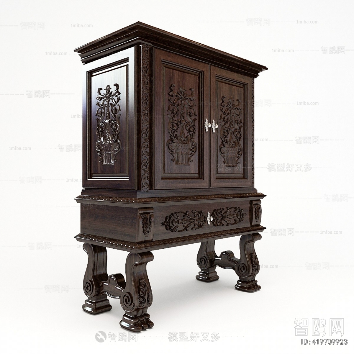 European Style Side Cabinet
