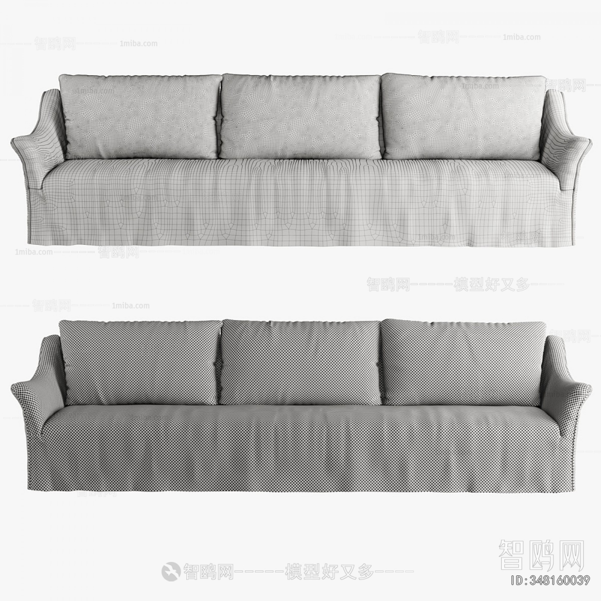 Modern Three-seat Sofa