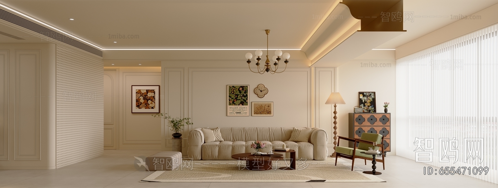 French Style A Living Room
