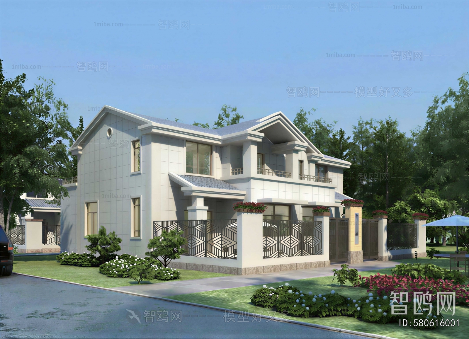 Simple European Style Detached Villa