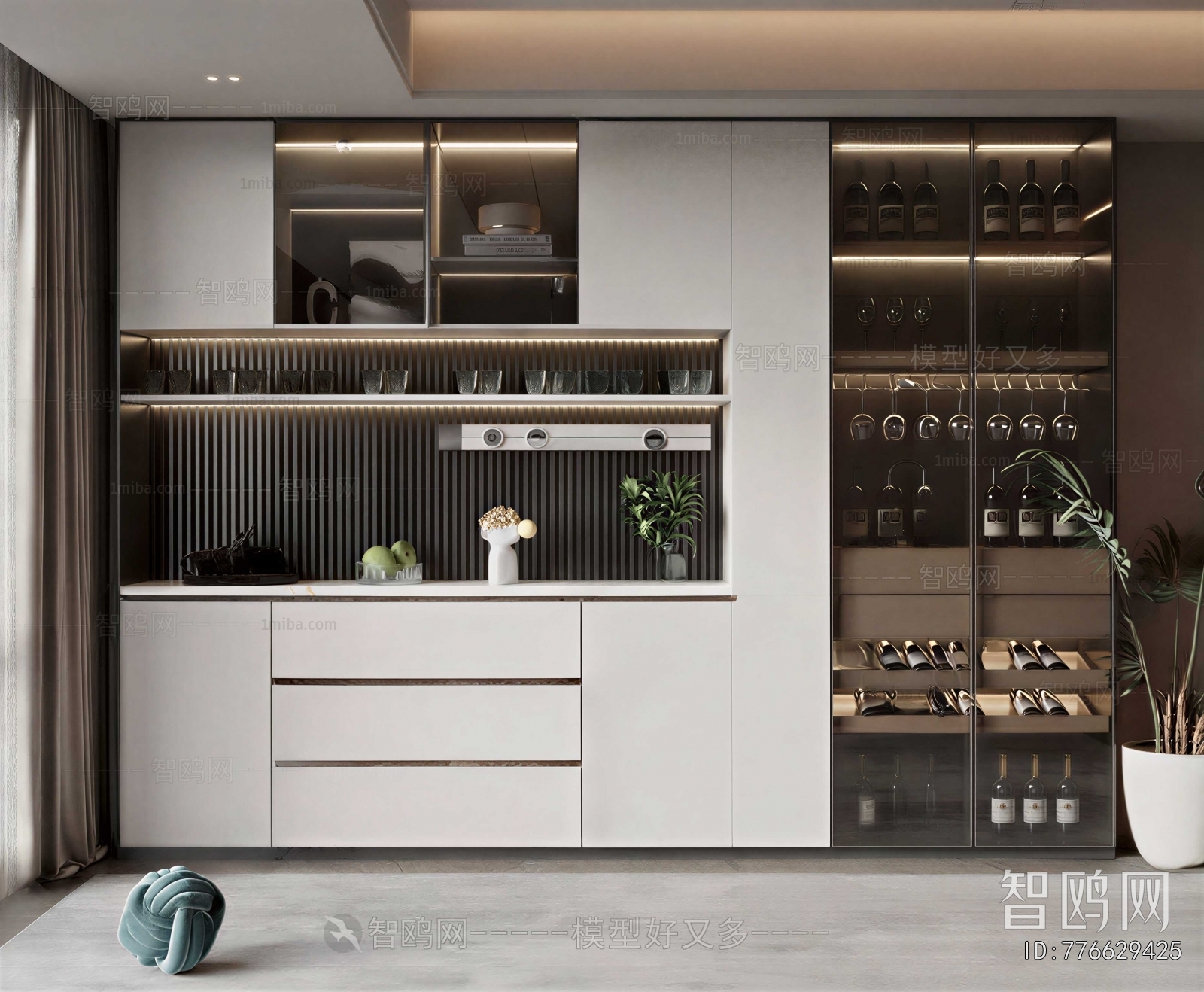 Modern Wine Cabinet