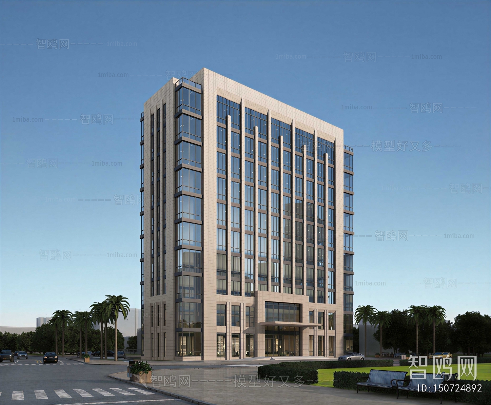 Modern Appearance Of Commercial Building