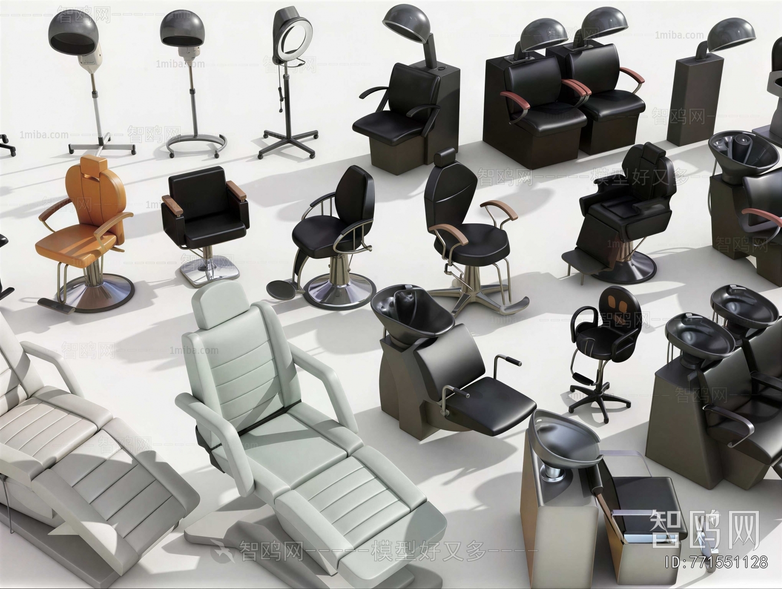 Modern Barber Chair
