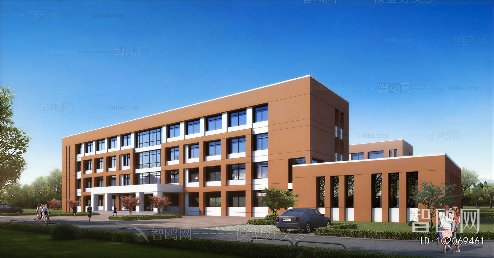 Modern Appearance Of Commercial Building