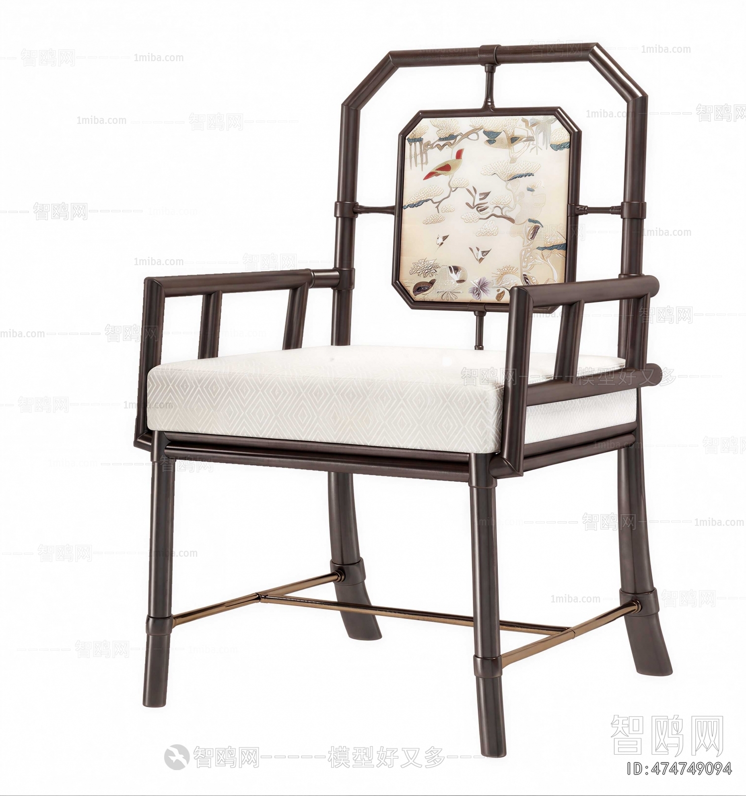 New Chinese Style Lounge Chair