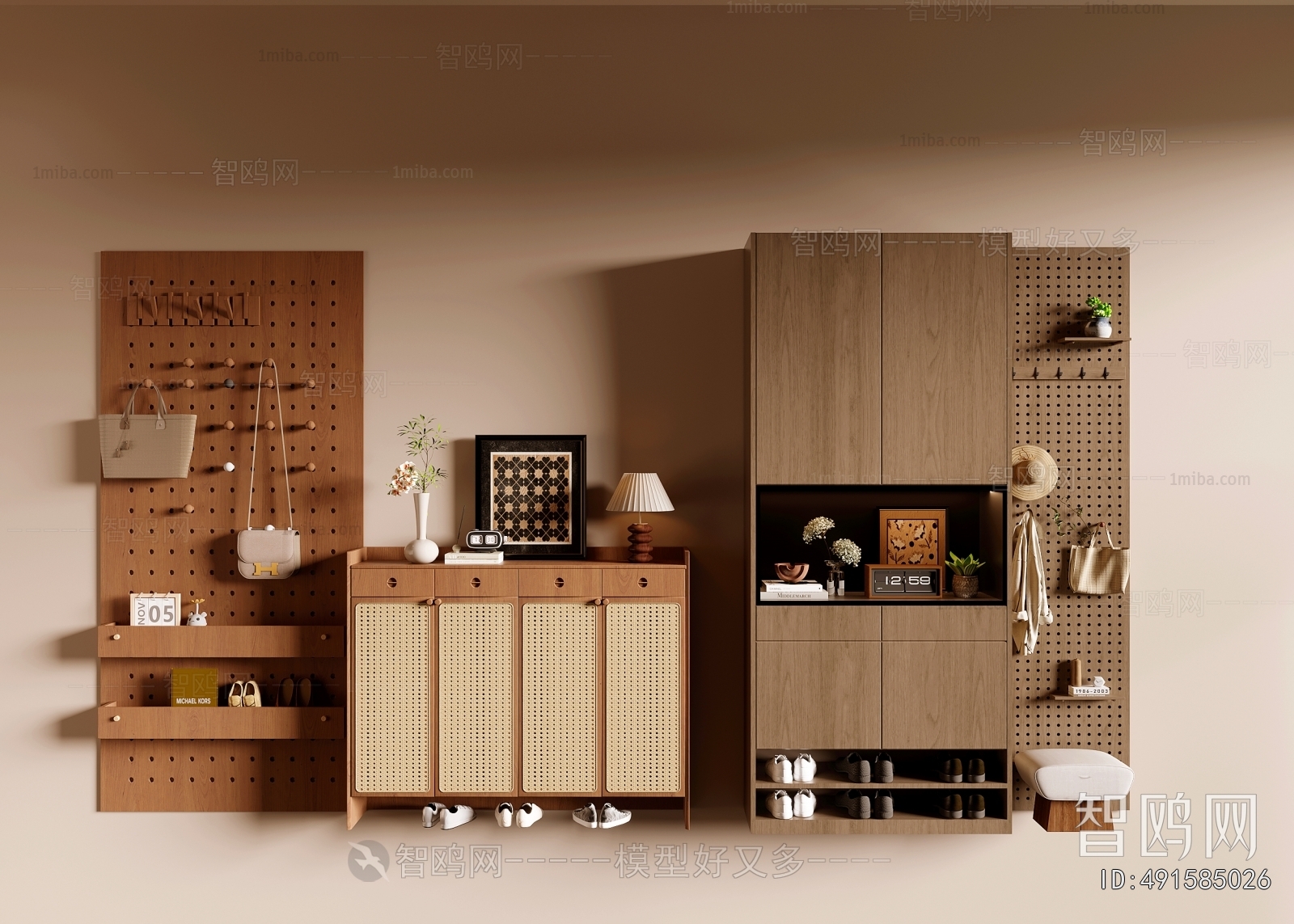 Modern Shoe Cabinet