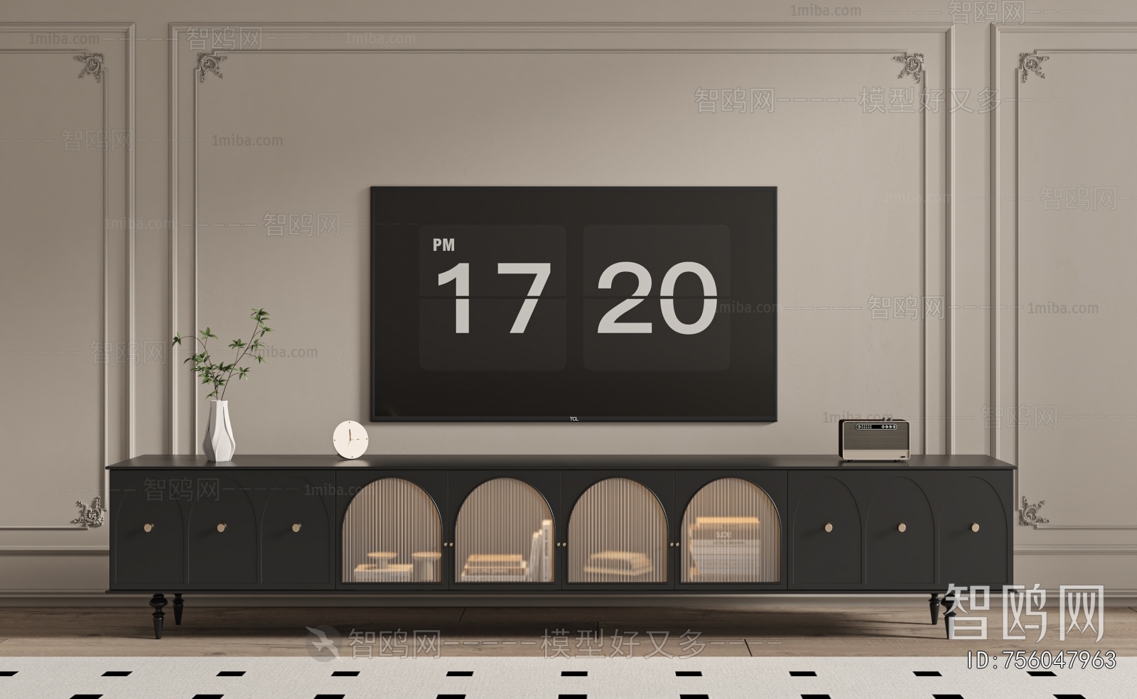 French Style TV Cabinet