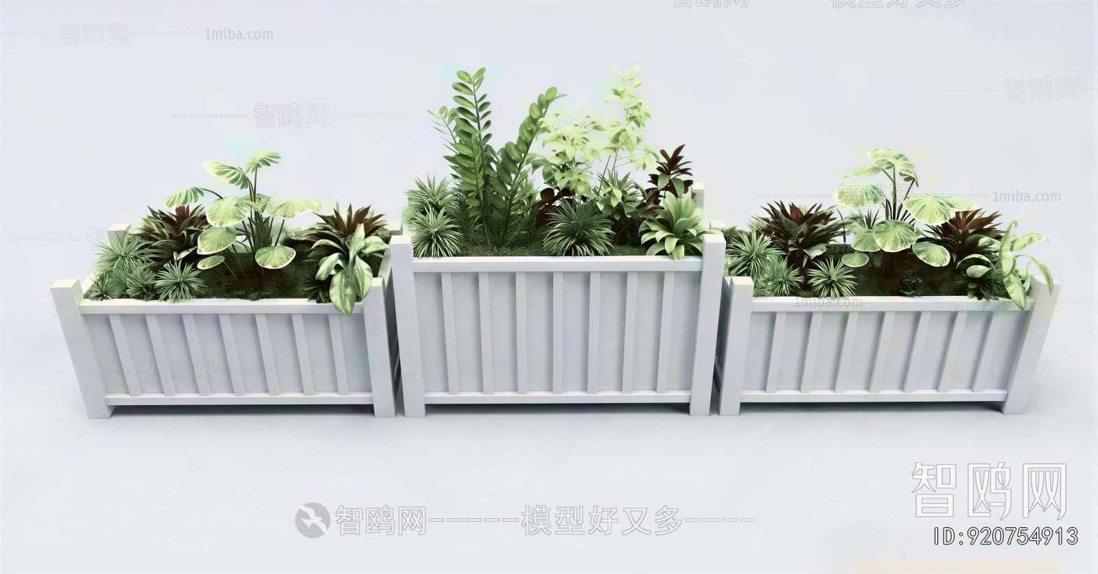 Modern Flower Bed, Flower Bowl, Flower Box