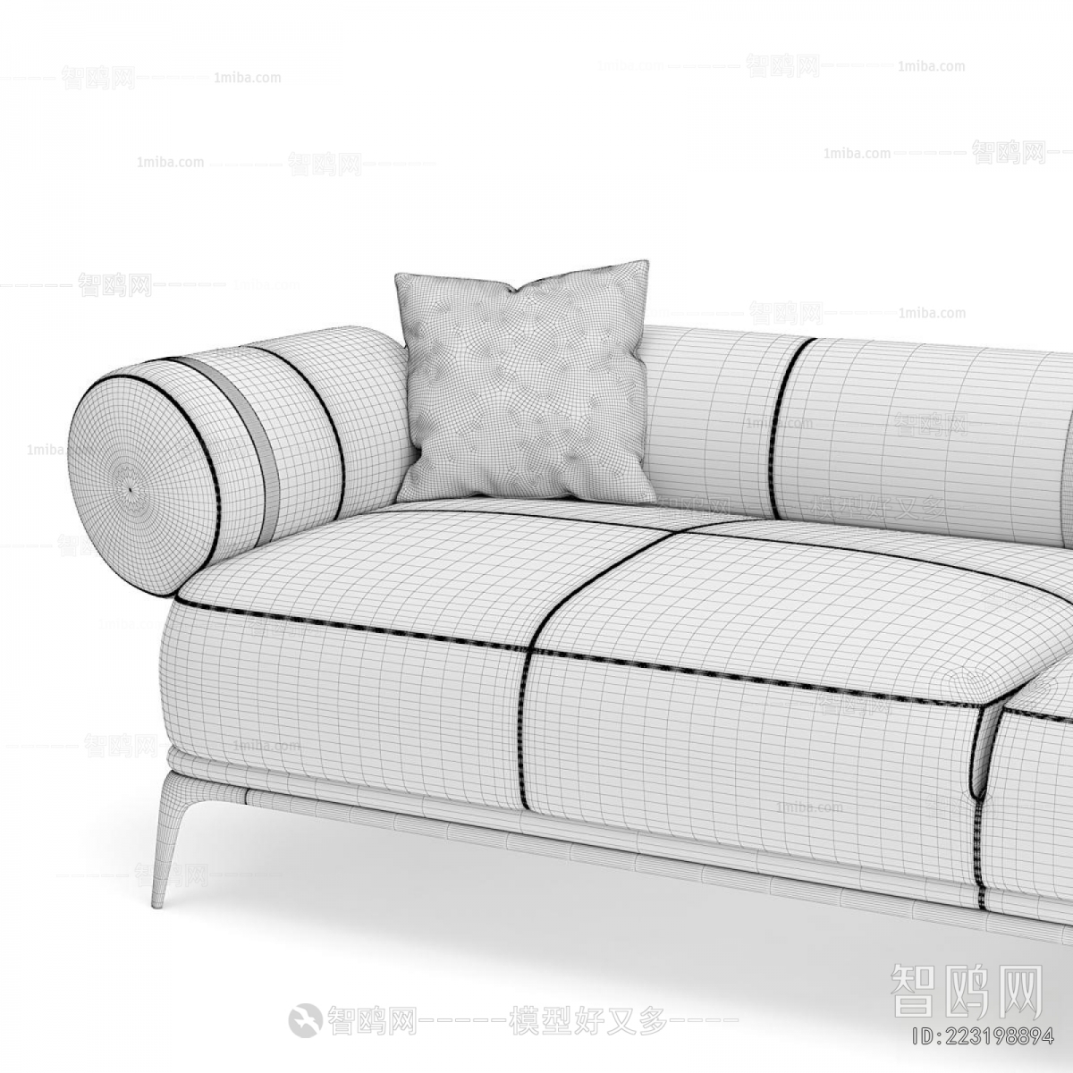 Modern Three-seat Sofa
