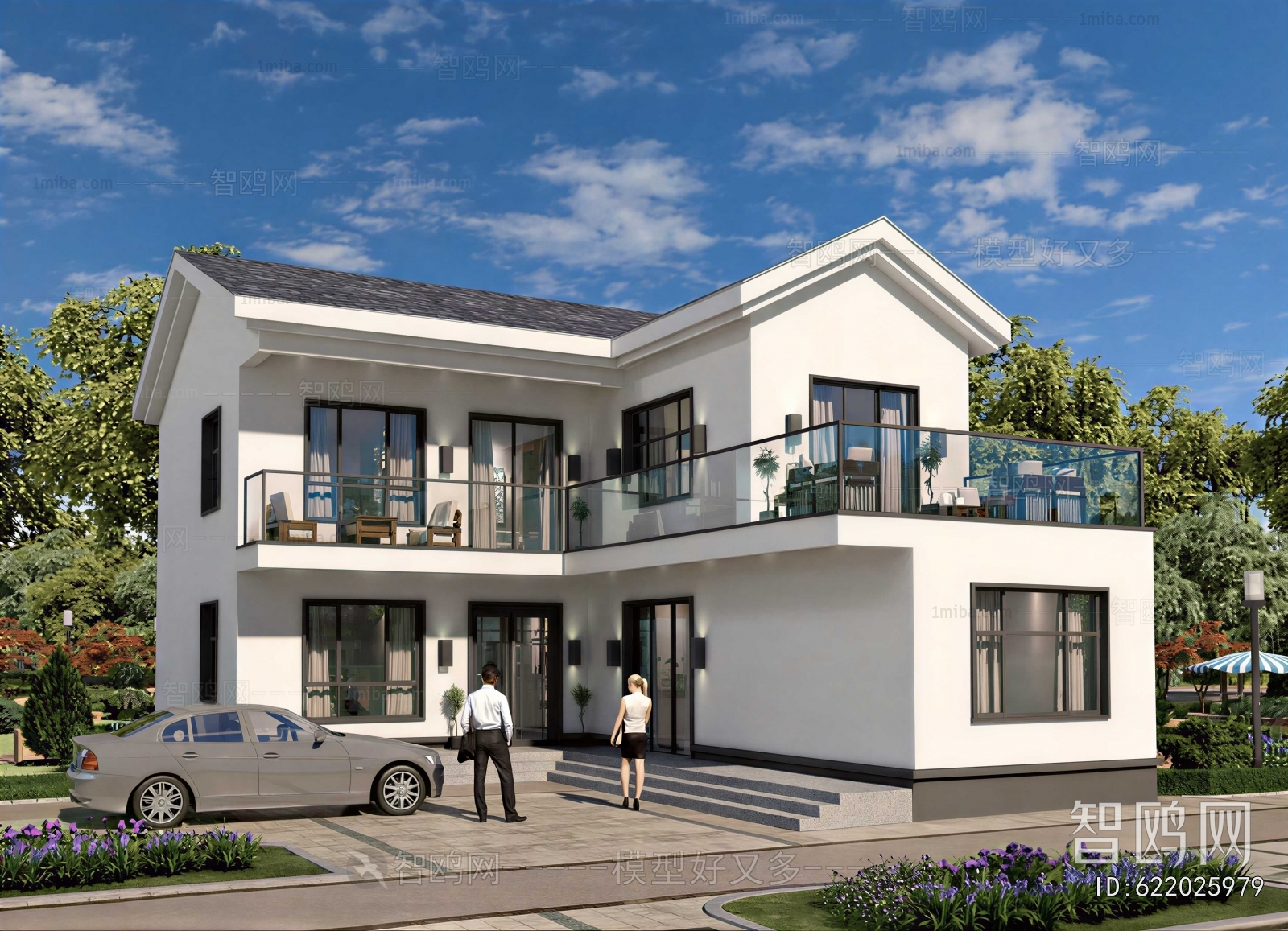 New Chinese Style Detached Villa