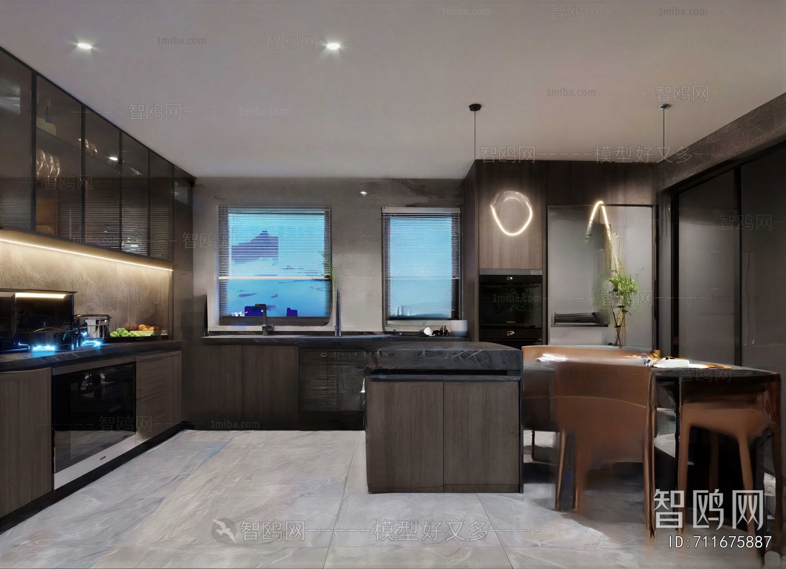 Modern The Kitchen