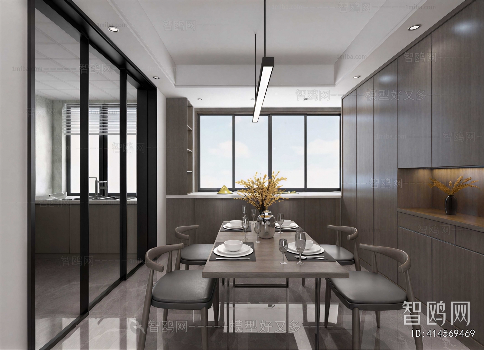 Modern Dining Table And Chairs
