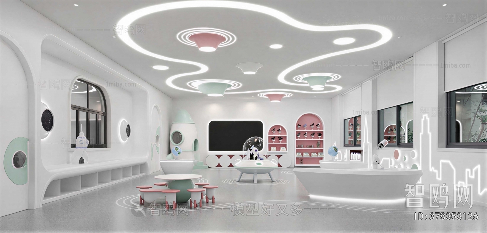 Modern Children's Playroom