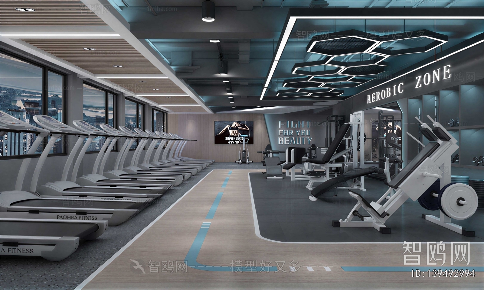Industrial Style Gym