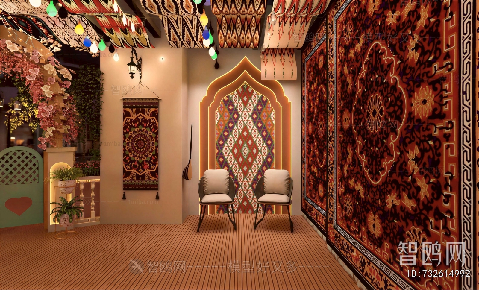 Simple European Style Rest And Entertainment