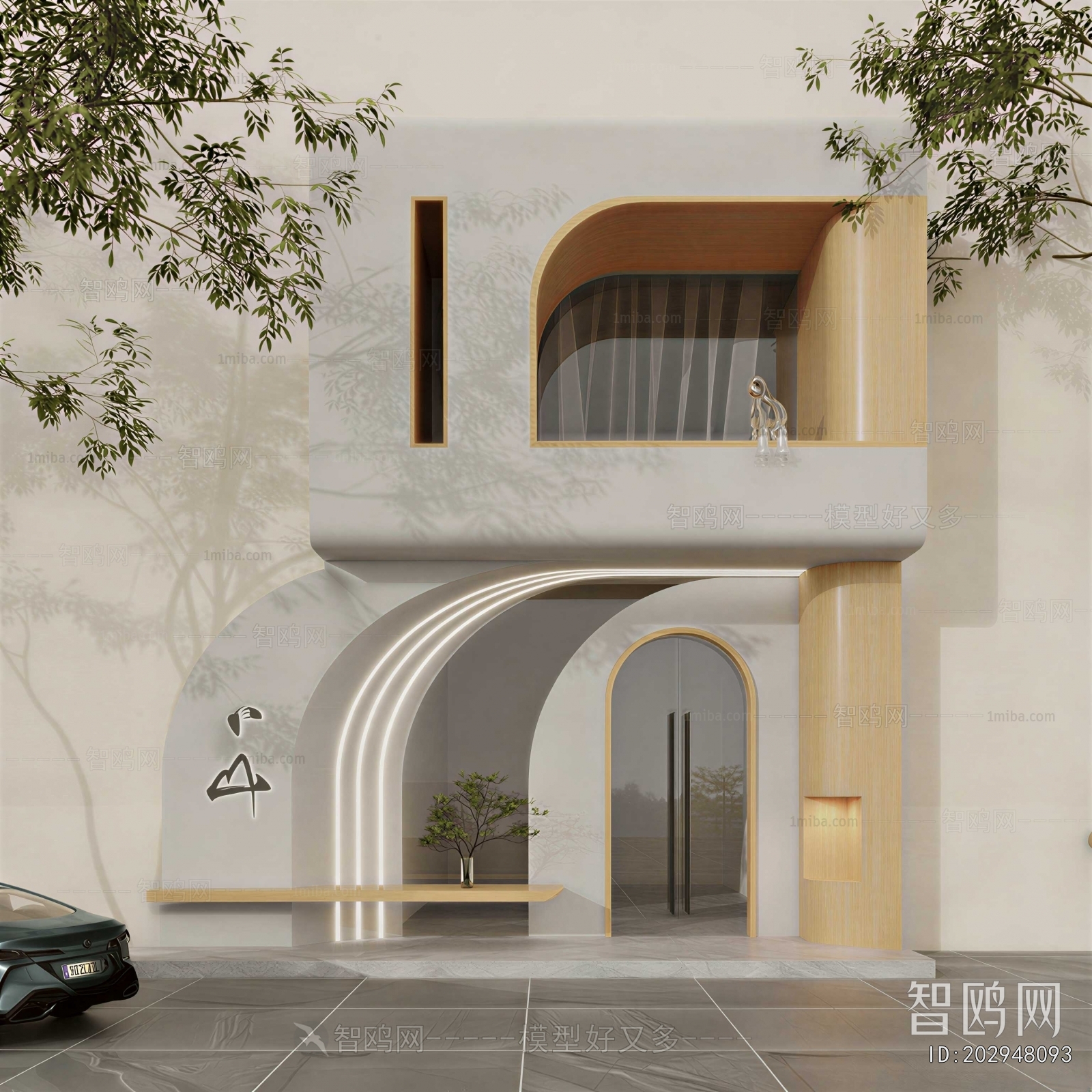 Modern Facade Element