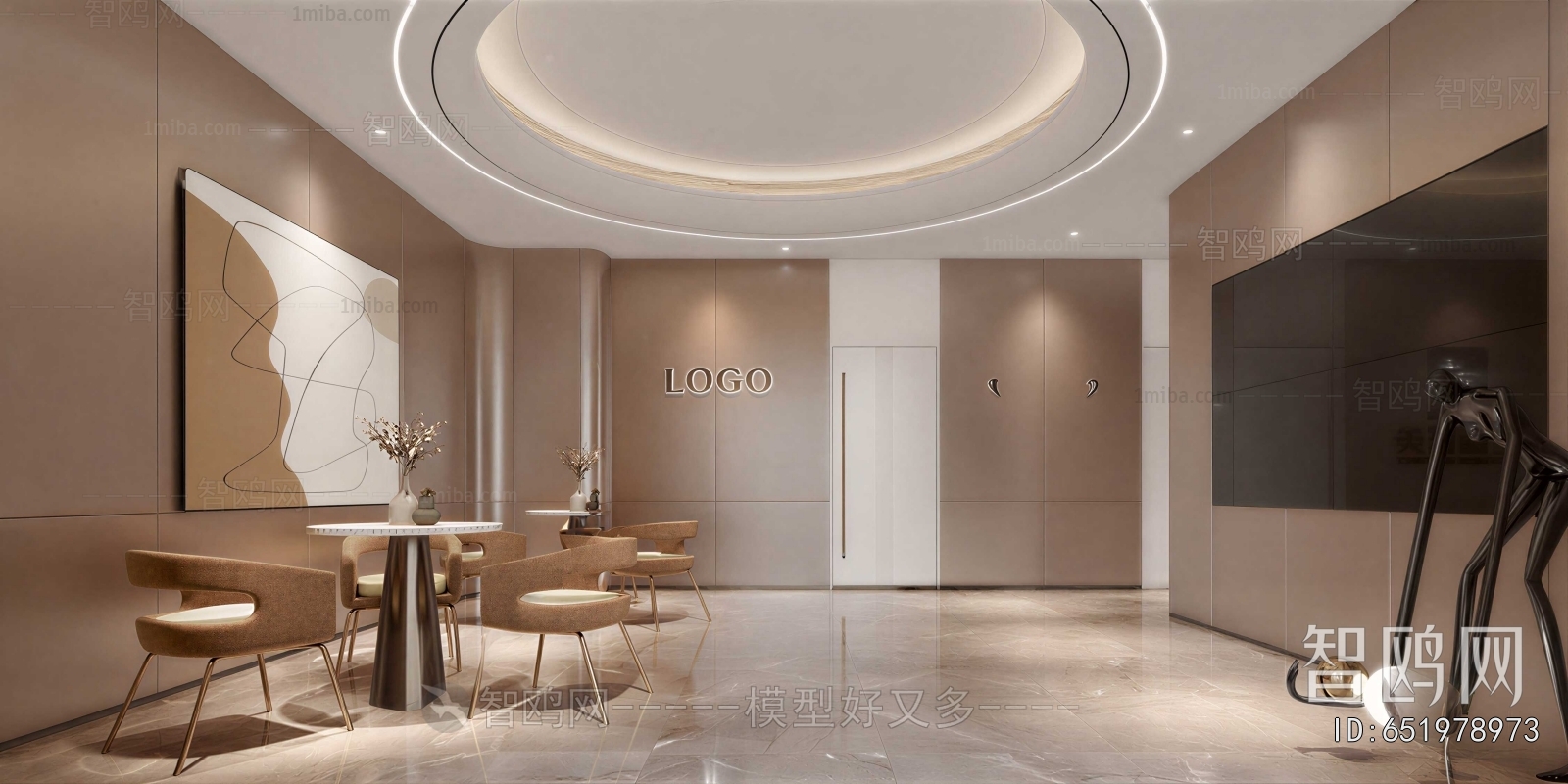 Modern Reception Room