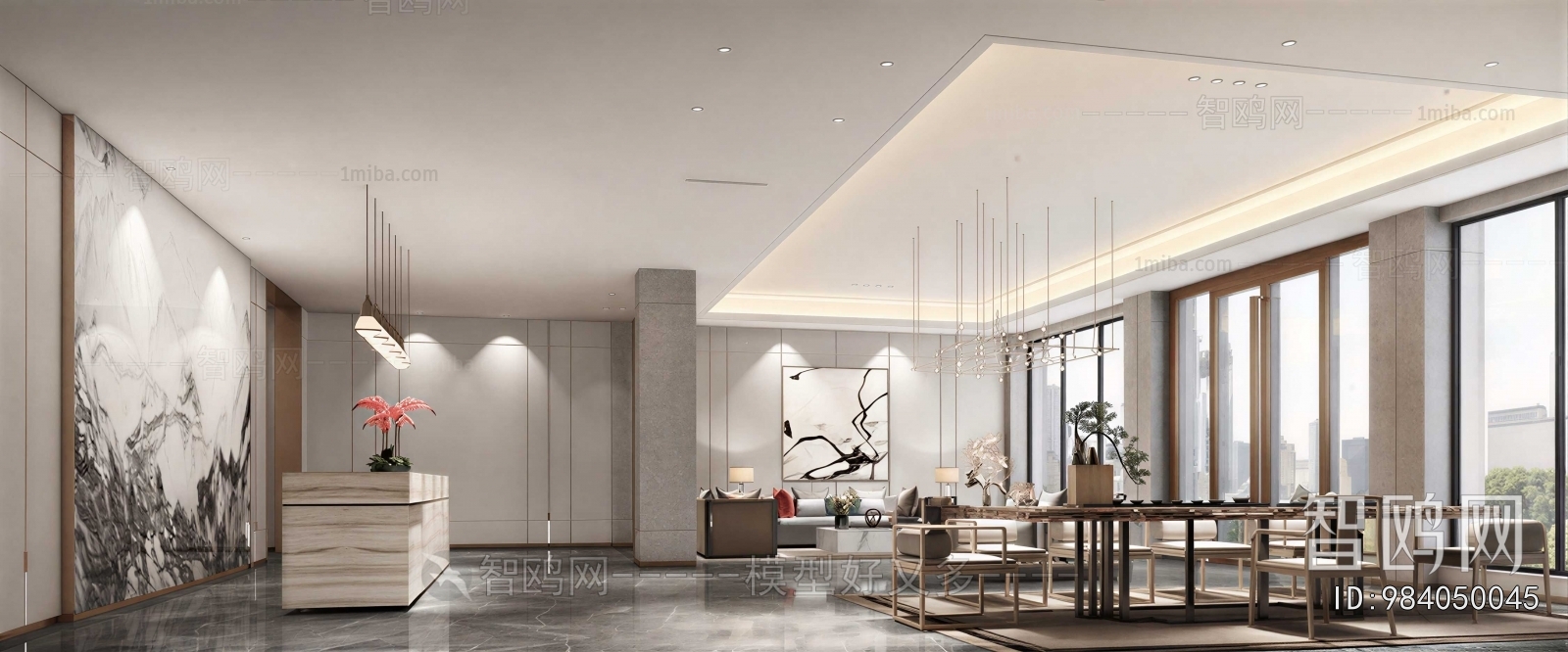 Modern Reception Area