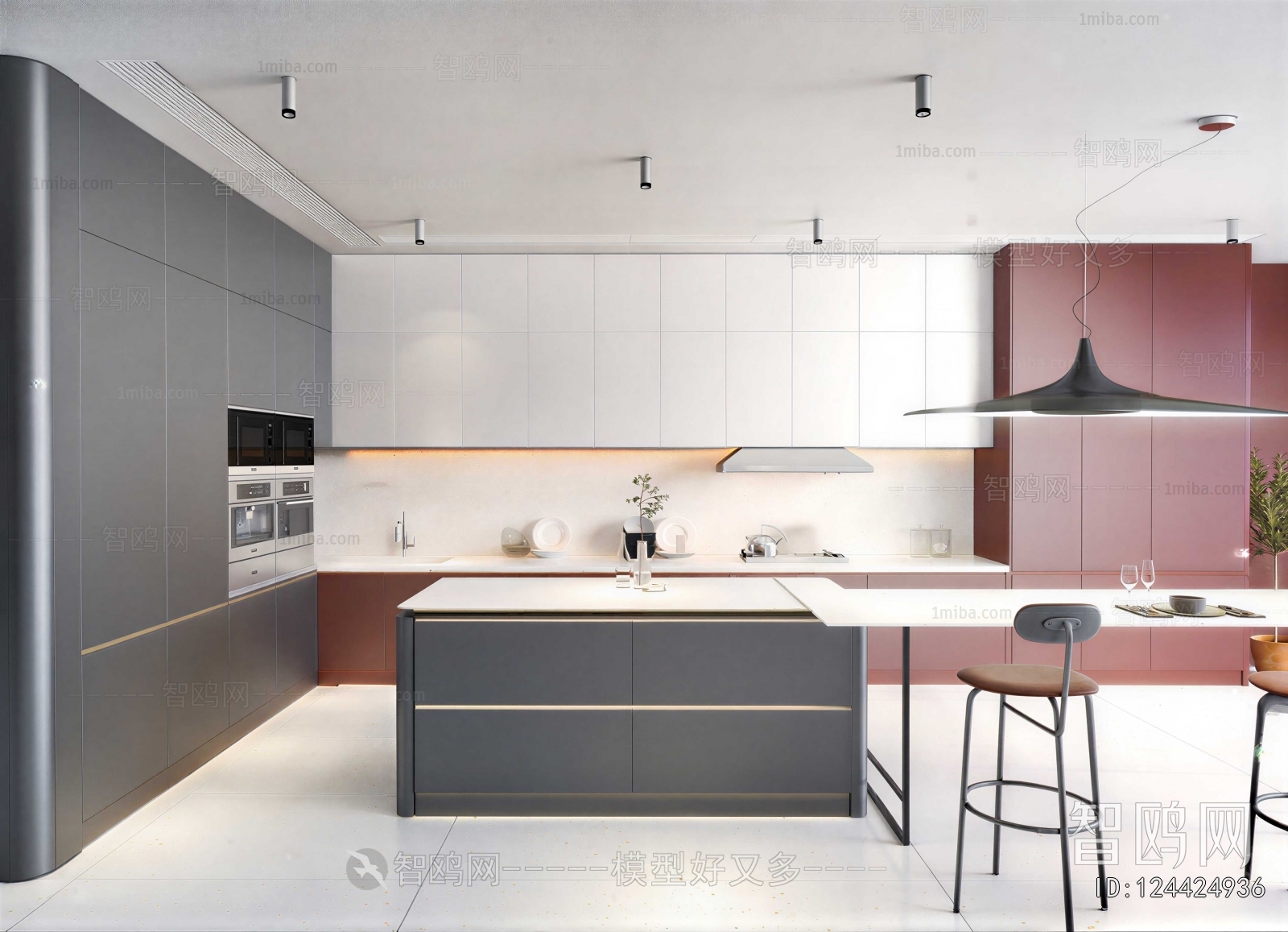 Modern Open Kitchen