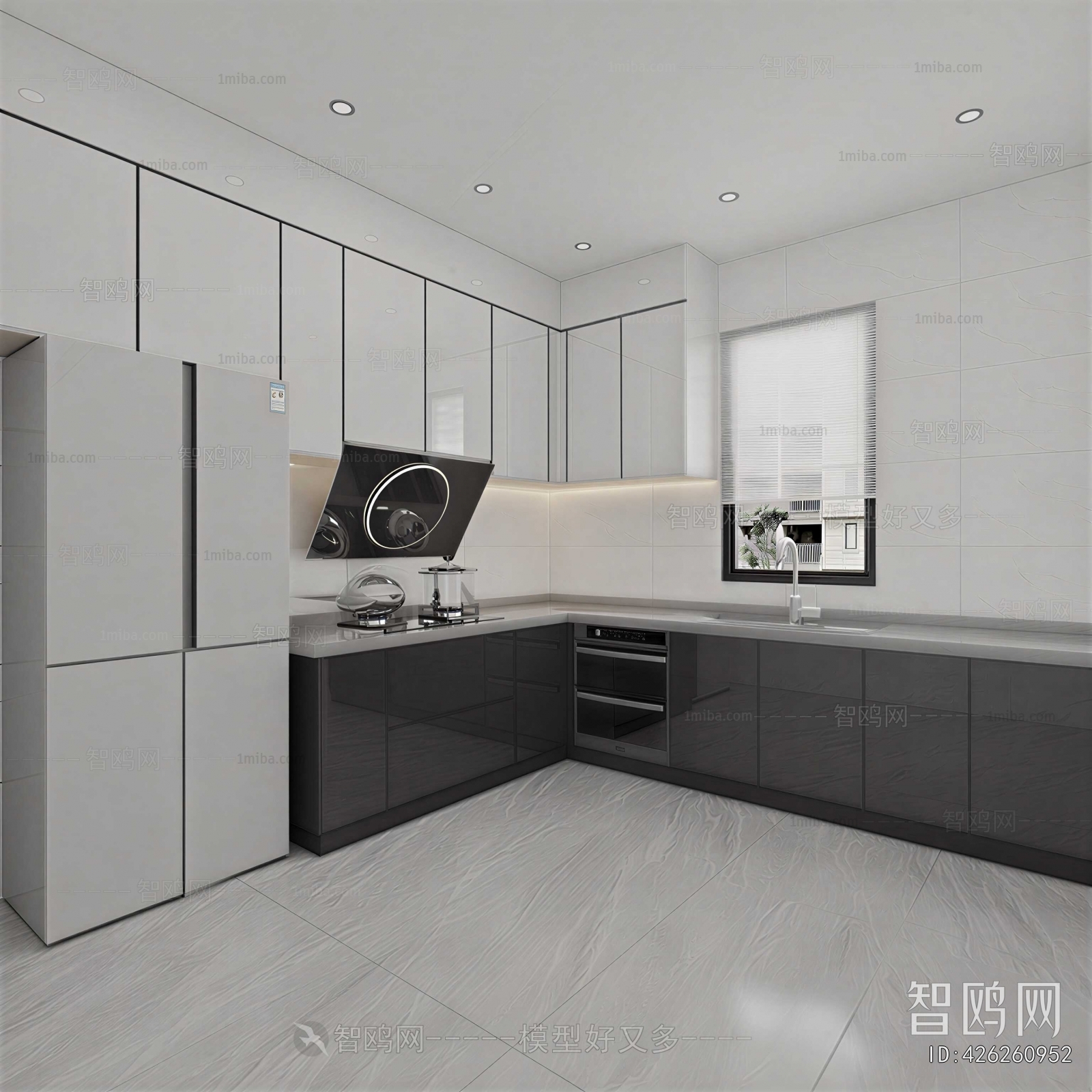 Modern The Kitchen