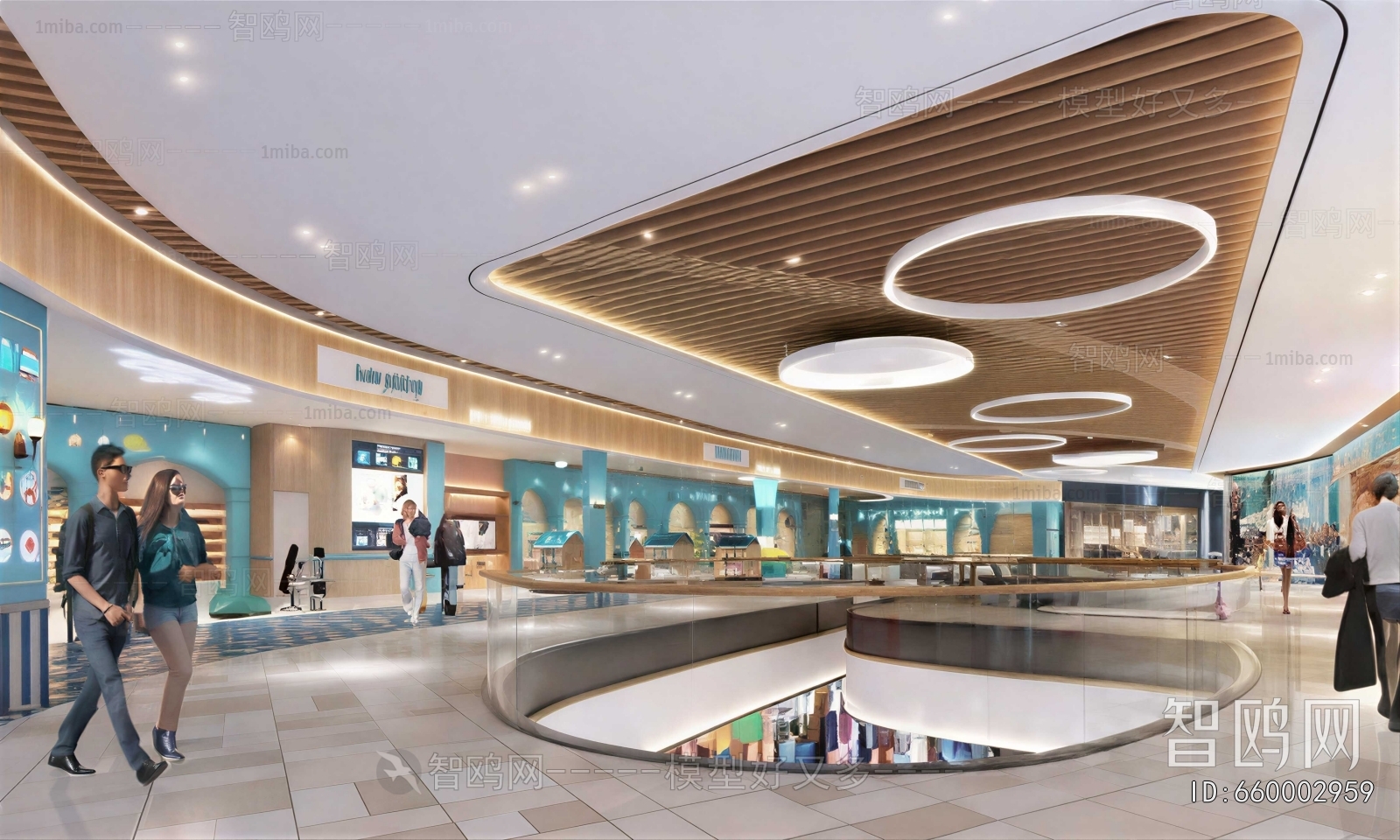 Modern Shopping Mall
