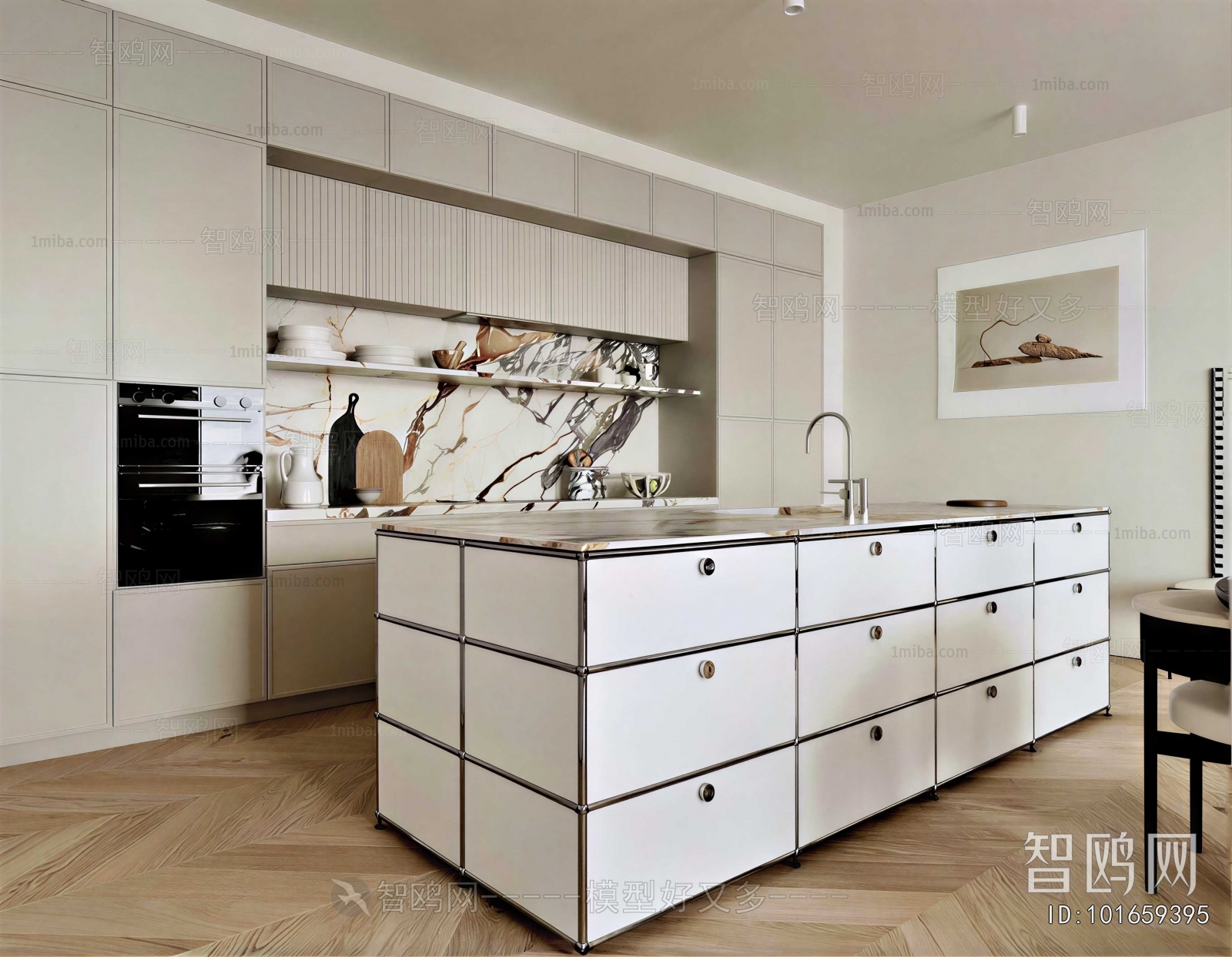 Modern The Kitchen