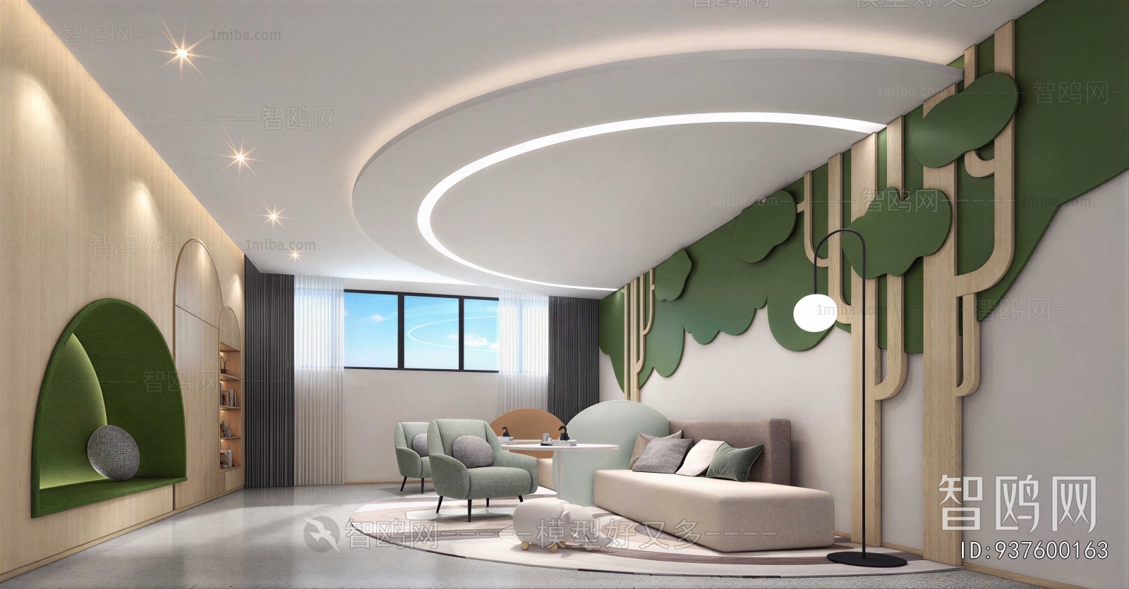 Modern Children's Playroom