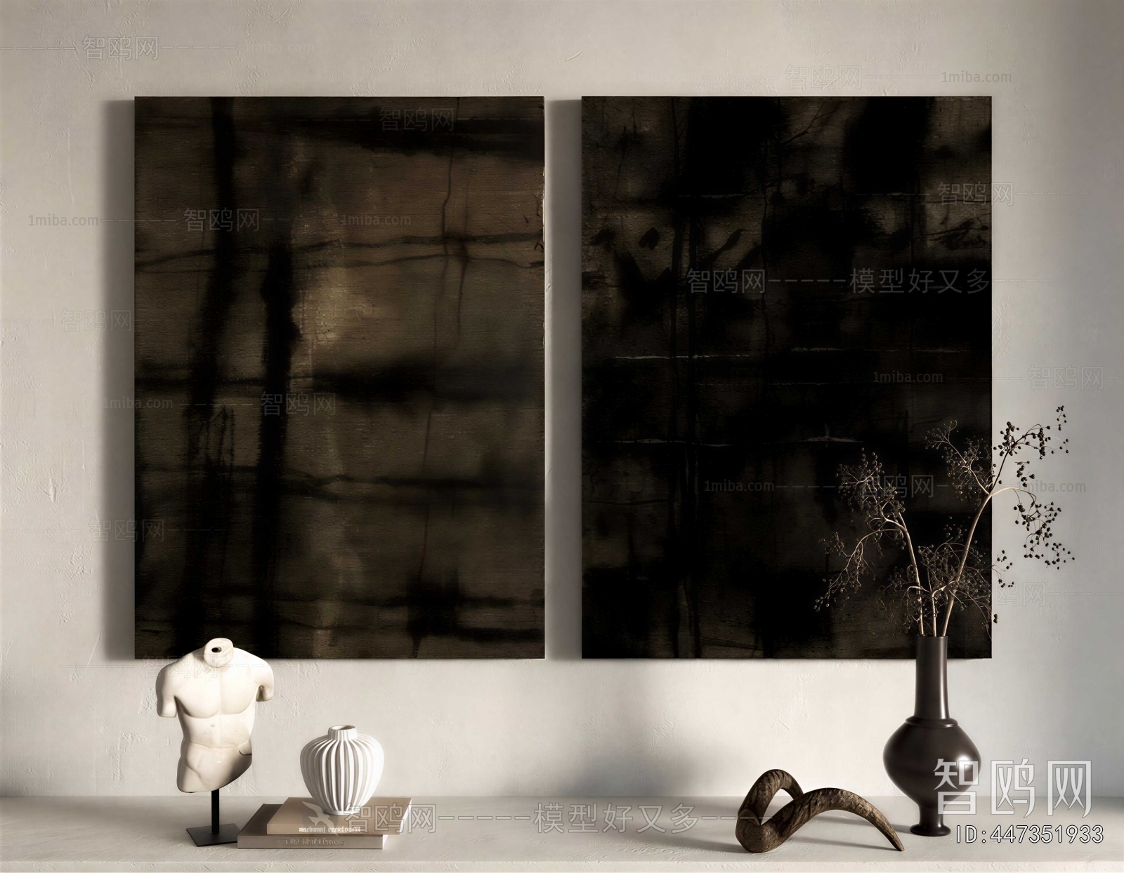 Wabi-sabi Style Painting