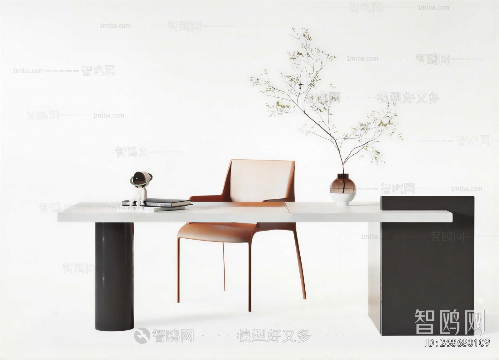 Modern Computer Desk And Chair