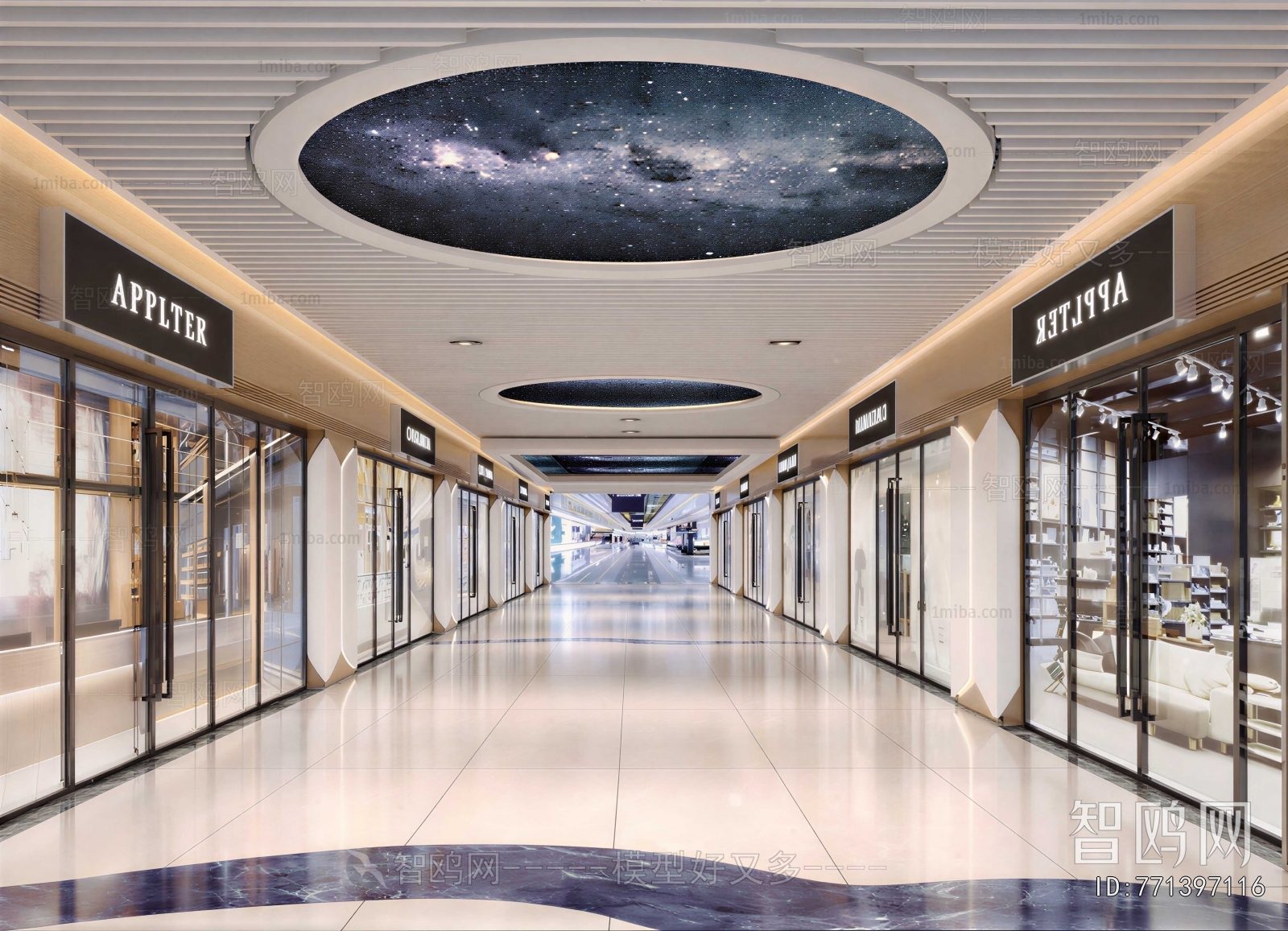 Modern Shopping Mall