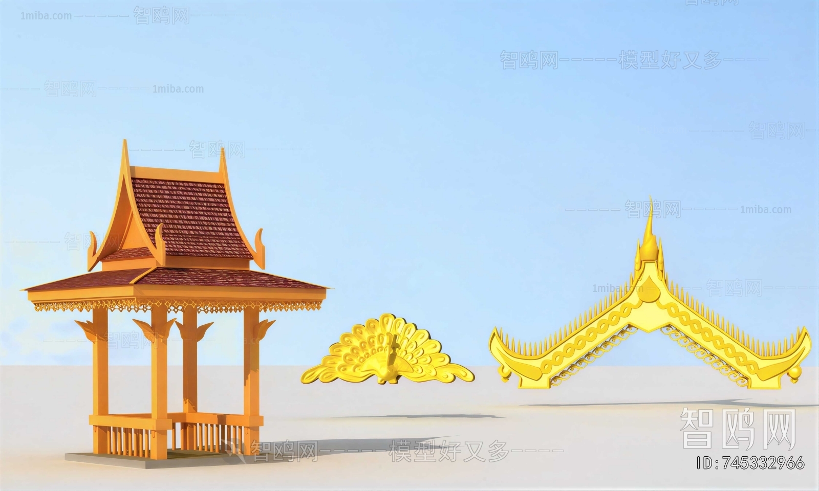 Southeast Asian Style Pavilion