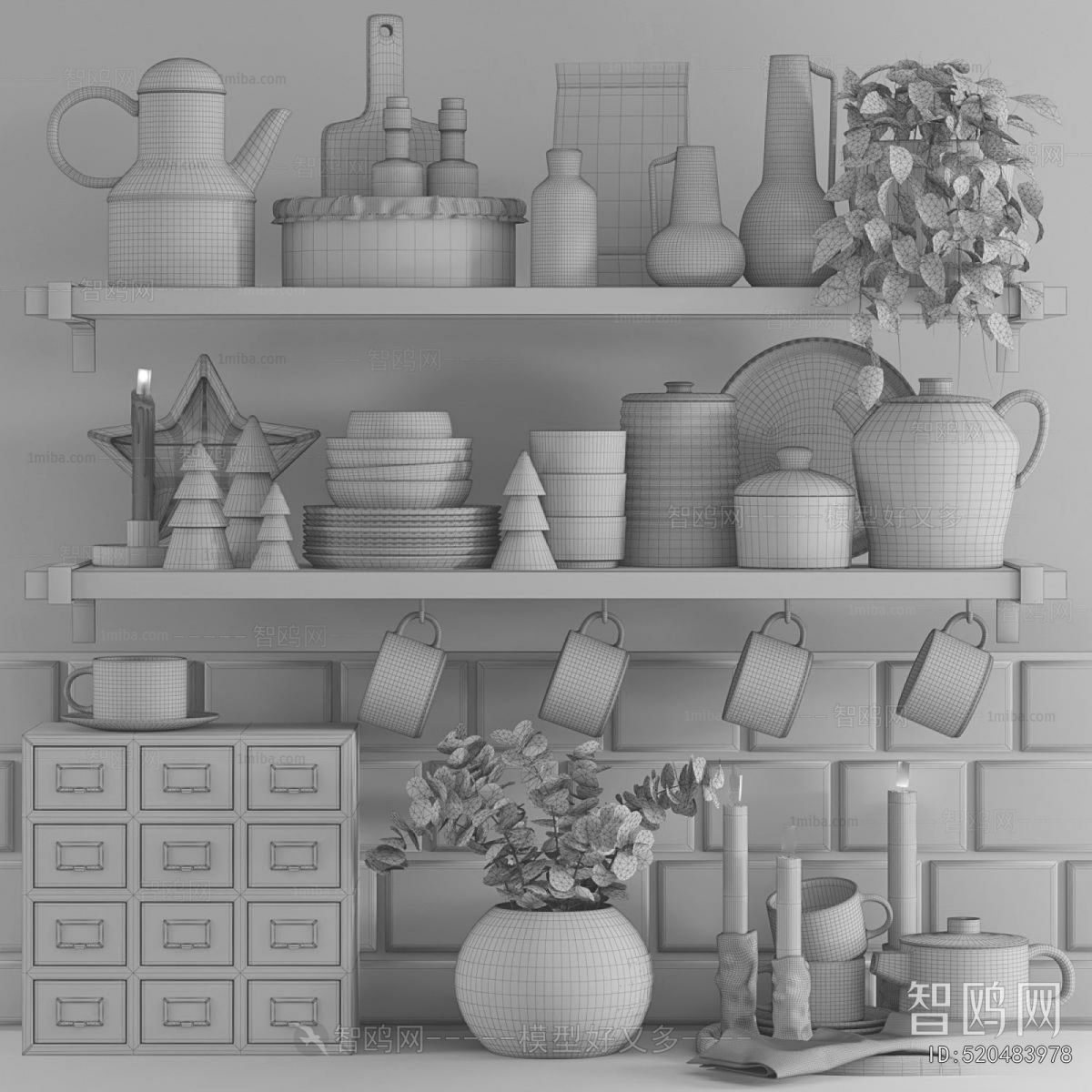 Modern Decorative Set