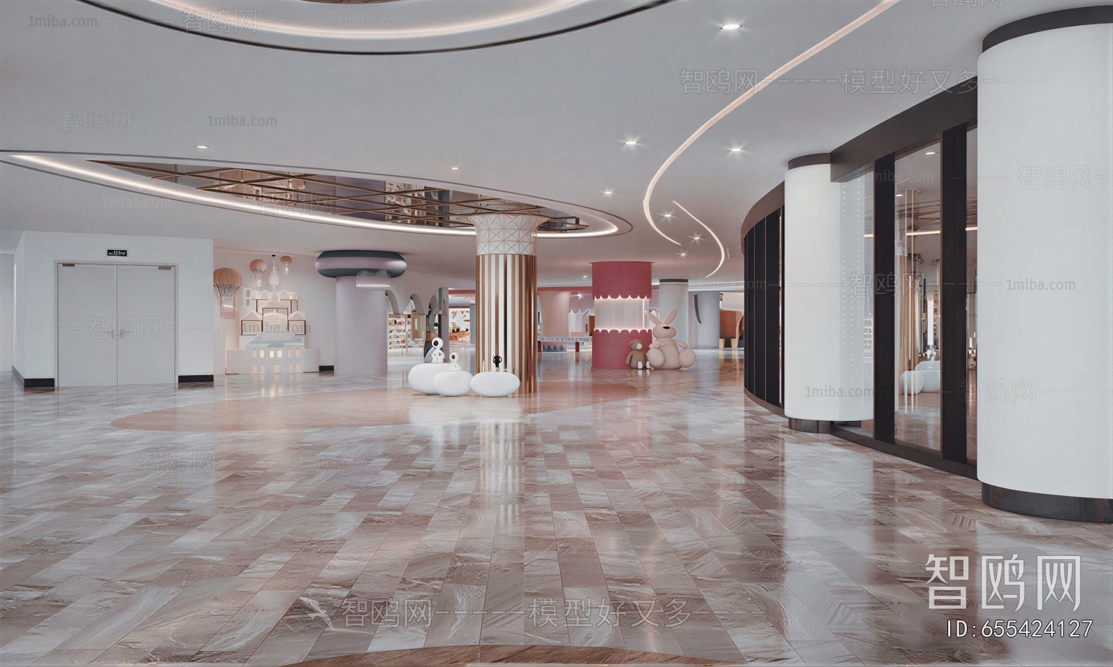 Modern Shopping Mall