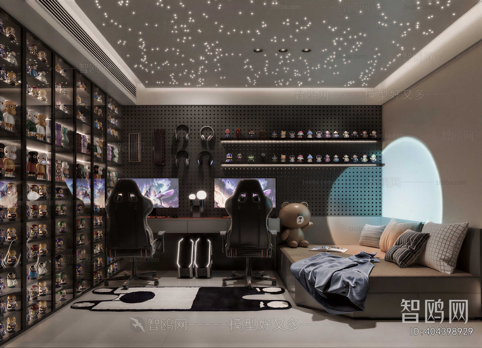 Modern E-sports Room