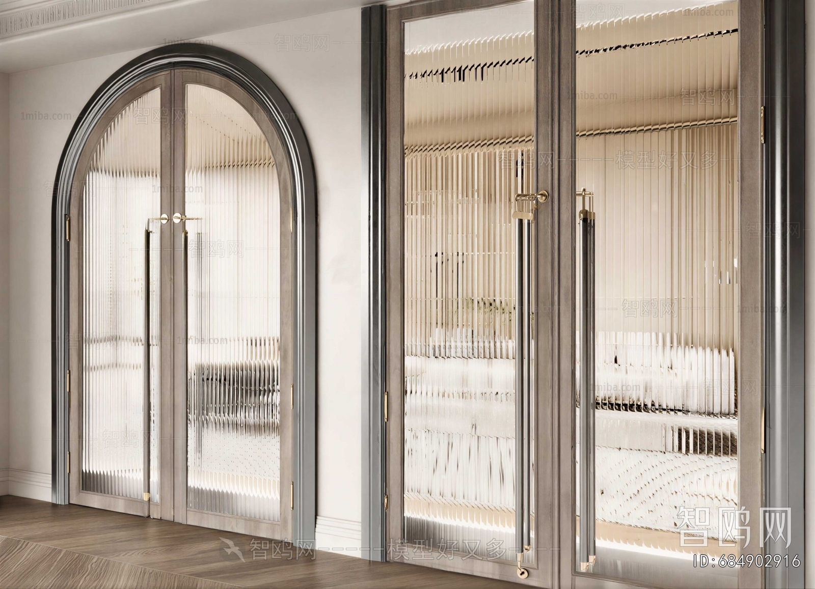 French Style Double Door