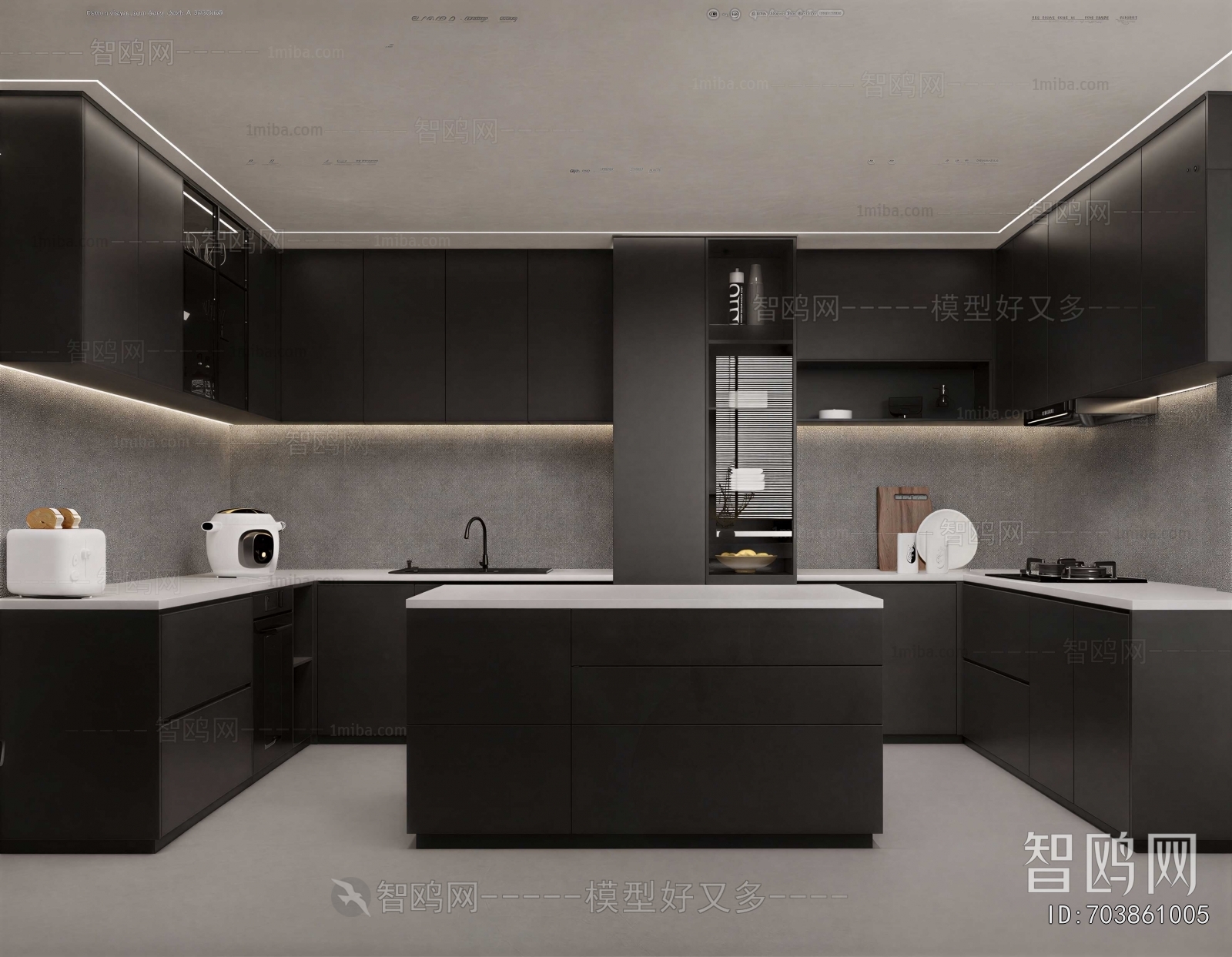 Modern The Kitchen