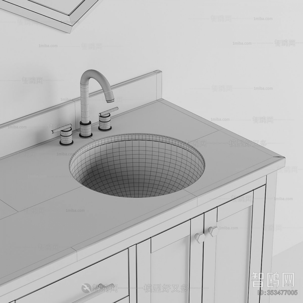 Modern Bathroom Cabinet