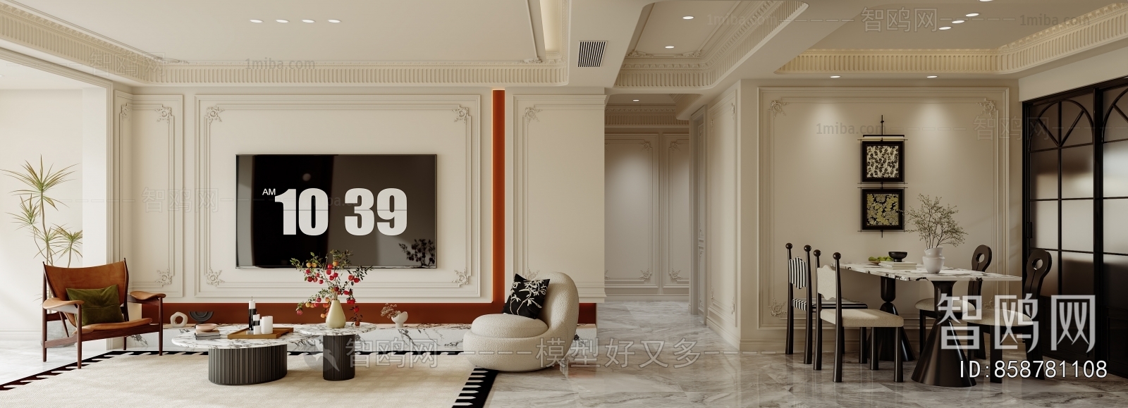 French Style A Living Room