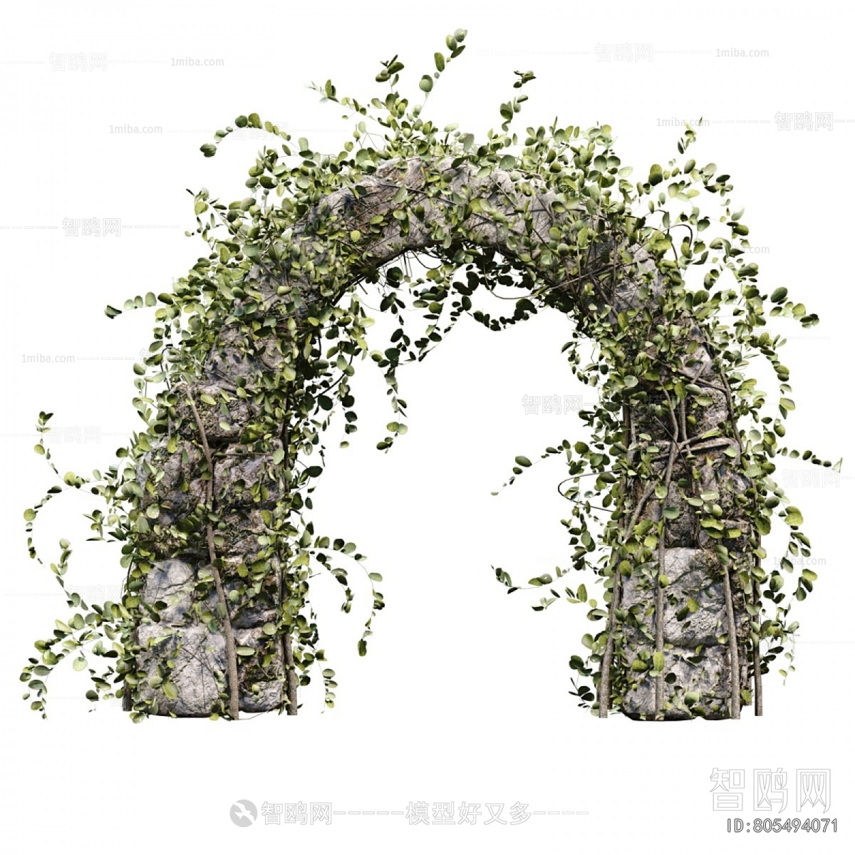 Modern Tree/shrub/grass